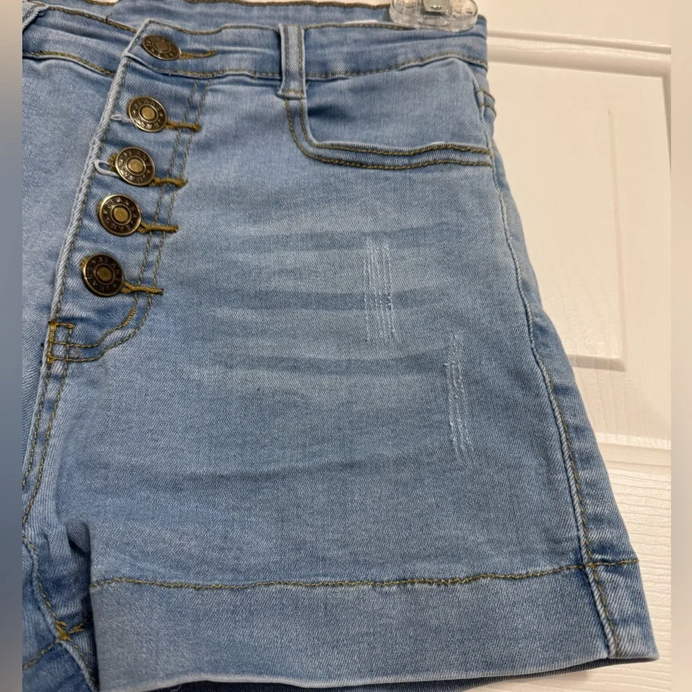 Denim Blue Women's Shorts